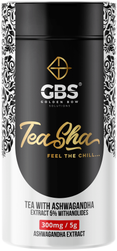 TeaSha.pngHerbata GBS, TeaSha, z dodatkiem ashwagandhy