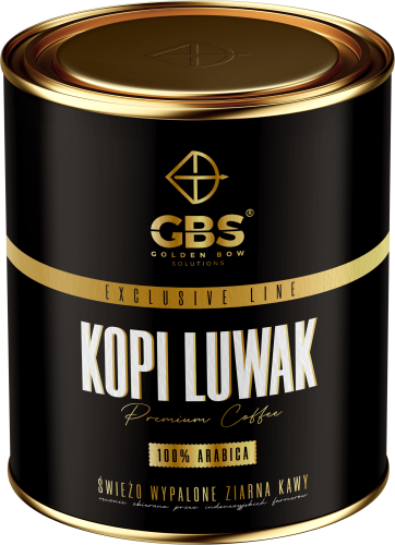 Kawa GBS Exclusive, Ziarnista, Kopi Luwak