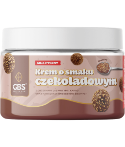 Krem, Crunchy, 250 g, Czekoladowy